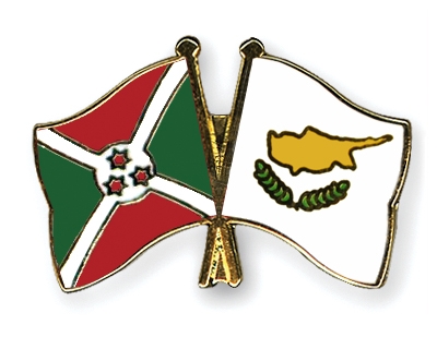 Fahnen Pins Burundi Zypern