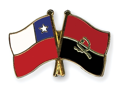 Fahnen Pins Chile Angola