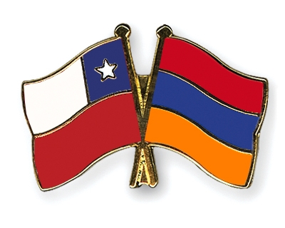 Fahnen Pins Chile Armenien