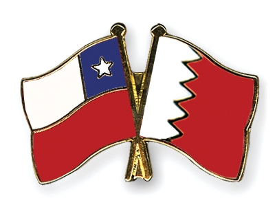 Fahnen Pins Chile Bahrain