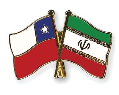 Fahnen Pins Chile Iran