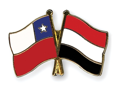 Fahnen Pins Chile Jemen