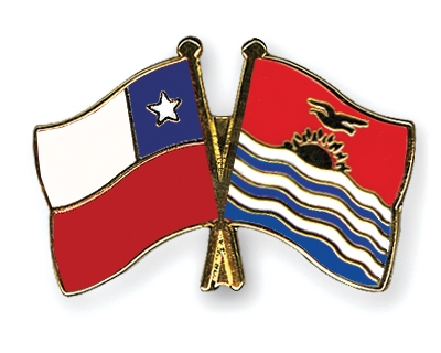 Fahnen Pins Chile Kiribati