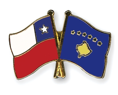 Fahnen Pins Chile Kosovo