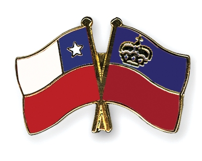 Fahnen Pins Chile Liechtenstein