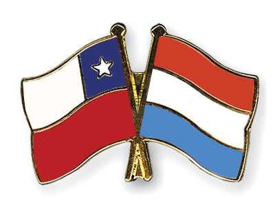 Fahnen Pins Chile Luxemburg