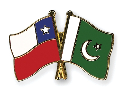 Fahnen Pins Chile Pakistan