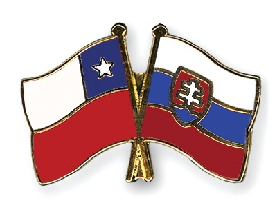 Fahnen Pins Chile Slowakei