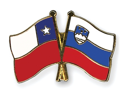 Fahnen Pins Chile Slowenien