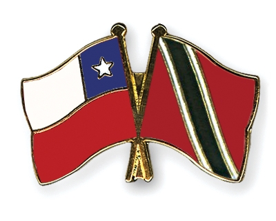 Fahnen Pins Chile Trinidad-und-Tobago