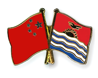 Fahnen Pins China Kiribati