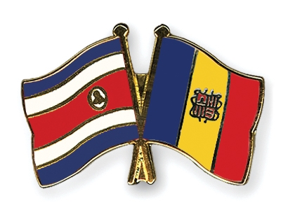 Fahnen Pins Costa-Rica Andorra