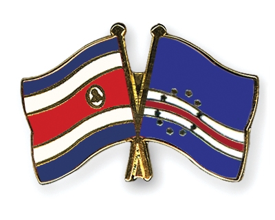 Fahnen Pins Costa-Rica Kap-Verde