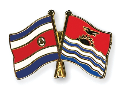 Fahnen Pins Costa-Rica Kiribati