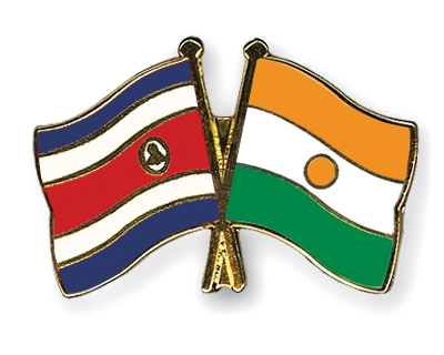 Fahnen Pins Costa-Rica Niger