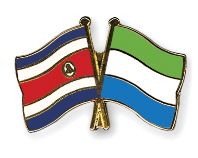 Fahnen Pins Costa-Rica Sierra-Leone