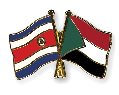Fahnen Pins Costa-Rica Sudan