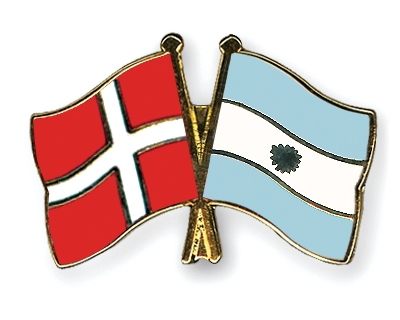 Fahnen Pins Dnemark Argentinien