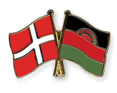 Fahnen Pins Dnemark Malawi