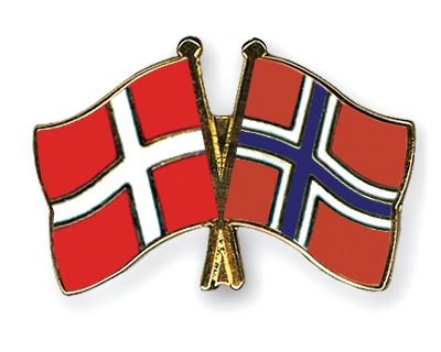 Fahnen Pins Dnemark Norwegen