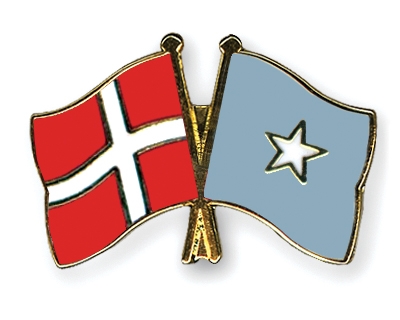 Fahnen Pins Dnemark Somalia