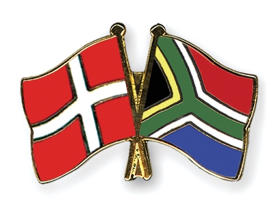 Fahnen Pins Dnemark Sdafrika