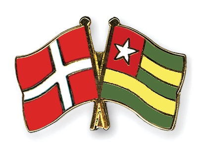 Fahnen Pins Dnemark Togo