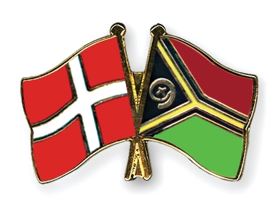 Fahnen Pins Dnemark Vanuatu