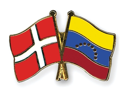 Fahnen Pins Dnemark Venezuela