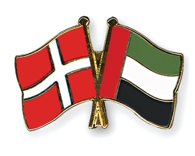 Fahnen Pins Dnemark Ver-Arab-Emirate