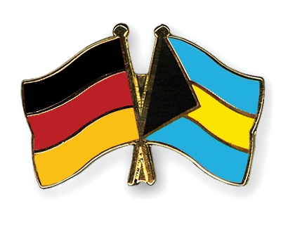 Fahnen Pins Deutschland Bahamas