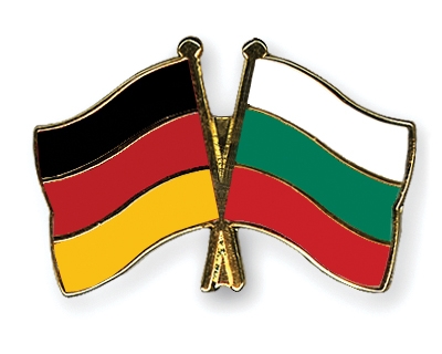 Fahnen Pins Deutschland Bulgarien