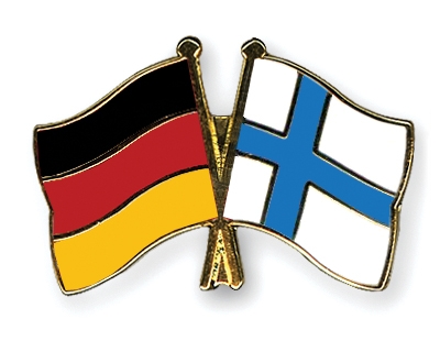 Fahnen Pins Deutschland Finnland