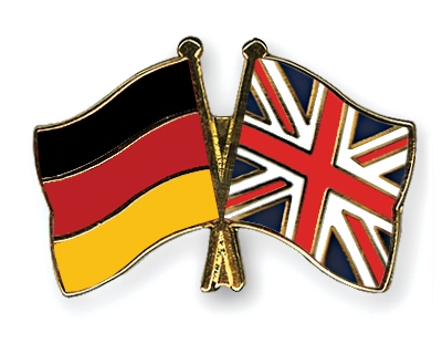 Fahnen Pins Deutschland Grossbritannien