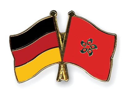 Fahnen Pins Deutschland Hong-Kong