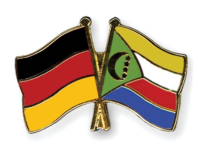 Fahnen Pins Deutschland Komoren