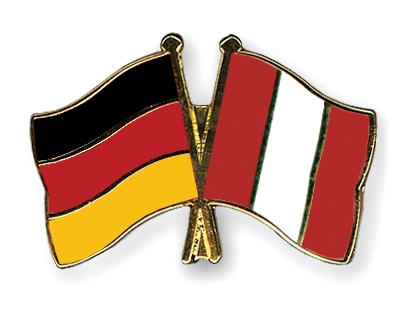 Fahnen Pins Deutschland Peru