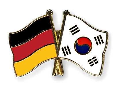 Fahnen Pins Deutschland Sdkorea