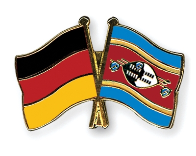 Fahnen Pins Deutschland Swasiland