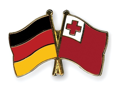 Fahnen Pins Deutschland Tonga