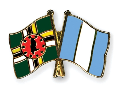 Fahnen Pins Dominica Guatemala