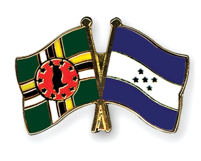 Fahnen Pins Dominica Honduras