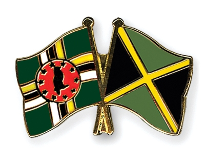 Fahnen Pins Dominica Jamaika