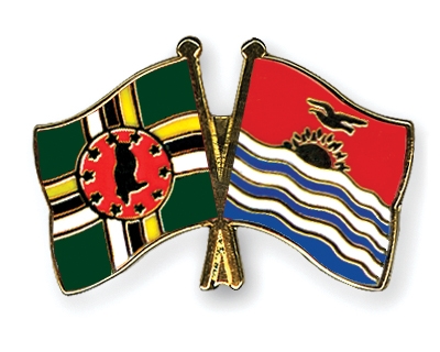 Fahnen Pins Dominica Kiribati