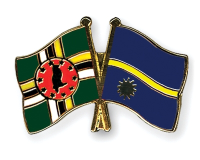 Fahnen Pins Dominica Nauru