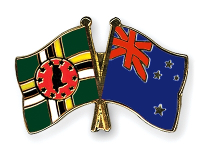 Fahnen Pins Dominica Neuseeland