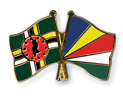 Fahnen Pins Dominica Seychellen