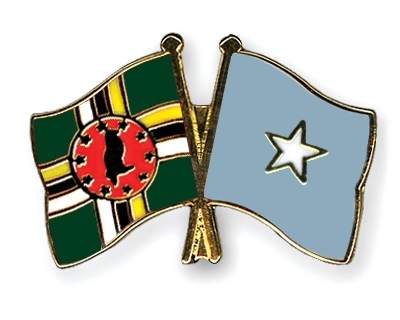 Fahnen Pins Dominica Somalia