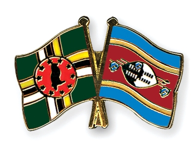 Fahnen Pins Dominica Swasiland