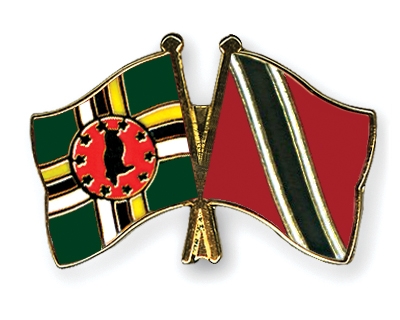 Fahnen Pins Dominica Trinidad-und-Tobago